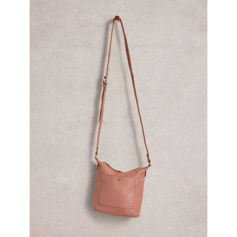 White Stuff Mini Fern Leather Crossbody image number 1